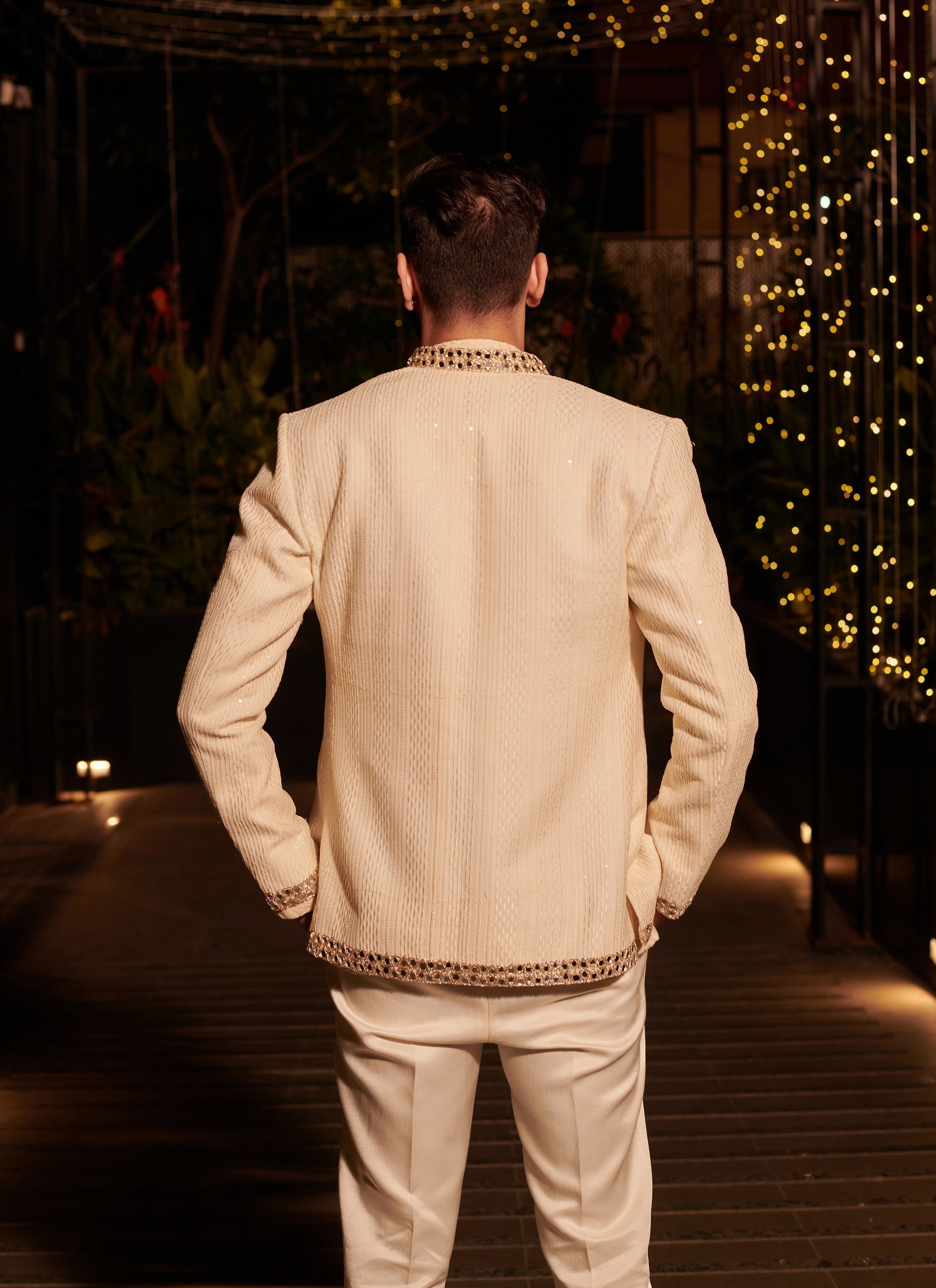 Ivory Impression Prince Coat Set