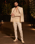 Ivory Impression Prince Coat Set