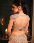 Chrome Lehenga Set - lehenga USA