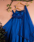 Cobalt Radiance Lehenga Set - blue lehenga Sydney