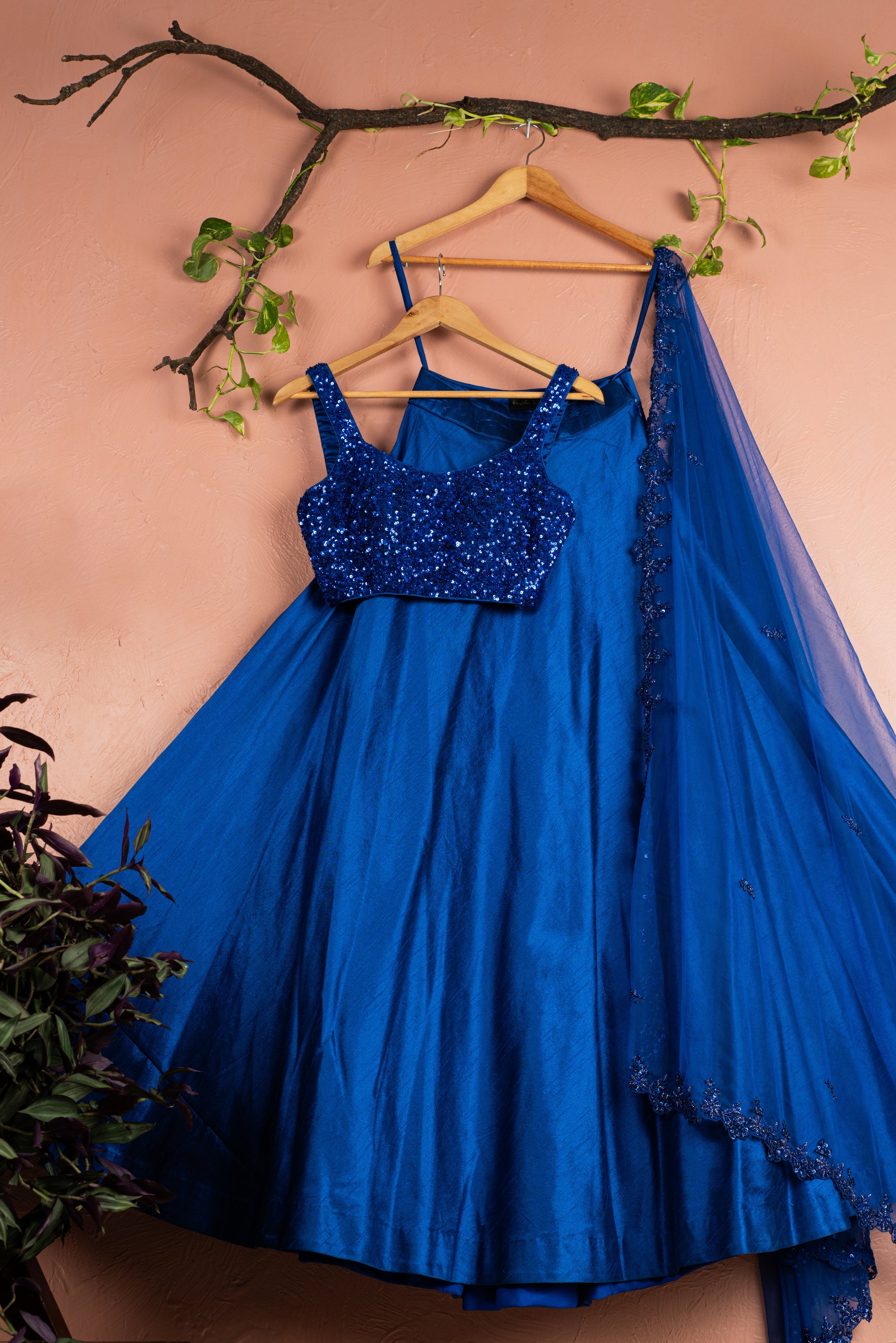 Cobalt Radiance Lehenga Set - blue lehenga Sydney