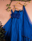 Cobalt Radiance Lehenga Set - blue lehenga Sydney