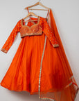 Tangelo Lehenga Set - lehenga designs