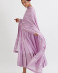 Lavender Rupali Set - indian attire New Zealand
