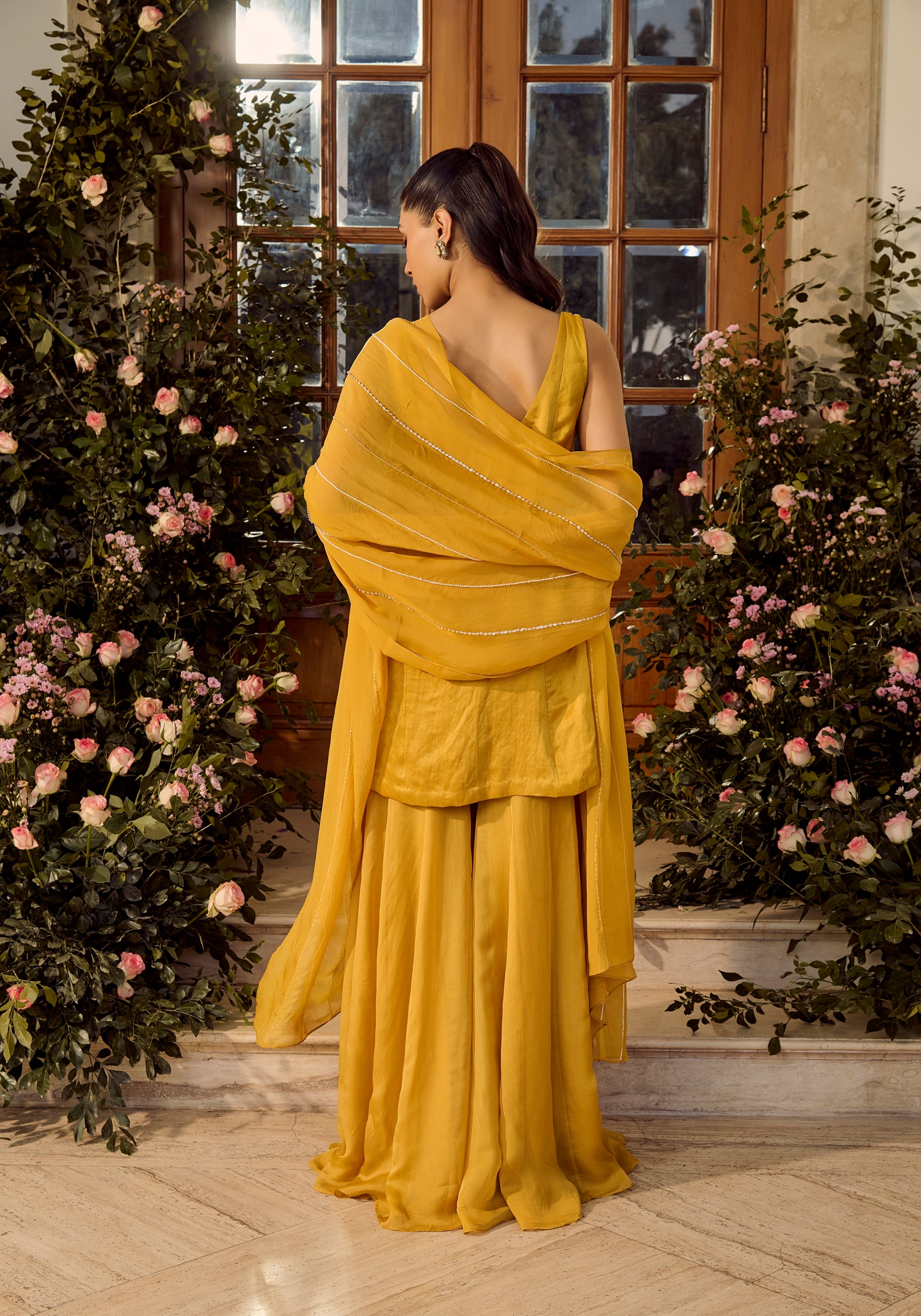 Marigold Sharara Set