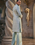Mint Mirage Sherwani Set