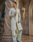 Mint Mirage Sherwani Set