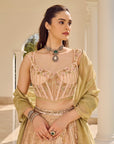 Misty Forest Lehenga Set