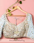 Pastel Mirror Lehenga Set - mirror lehenga Sydney