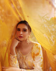 Yellow Embroidered Suit - yellow dress Canada
