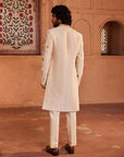 Jahaan Ivory Open Sherwani Set - Groom Sherwani