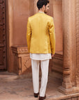 Seerat Mustard Prince Coat Set - prince coat