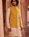 Marigold Nehru Jacket Set - indian wear for men