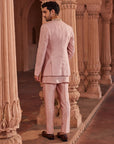 Naaz Tonal Floral Prince Coat Set - prince coat for men
