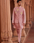 Pure Silk Nehru Jacket Set