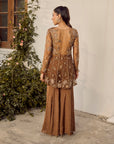 Mocha Mousse Sharara Set