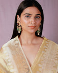 Evergreen Navratna Choker Necklace Set - indian necklace set