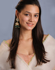 Emerald Green Chain Necklace Set