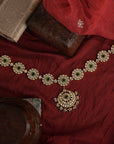 Green Gold Plated Rajasthani Matha Patti