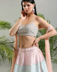 Multicolor Lehenga Set - indian attire dress