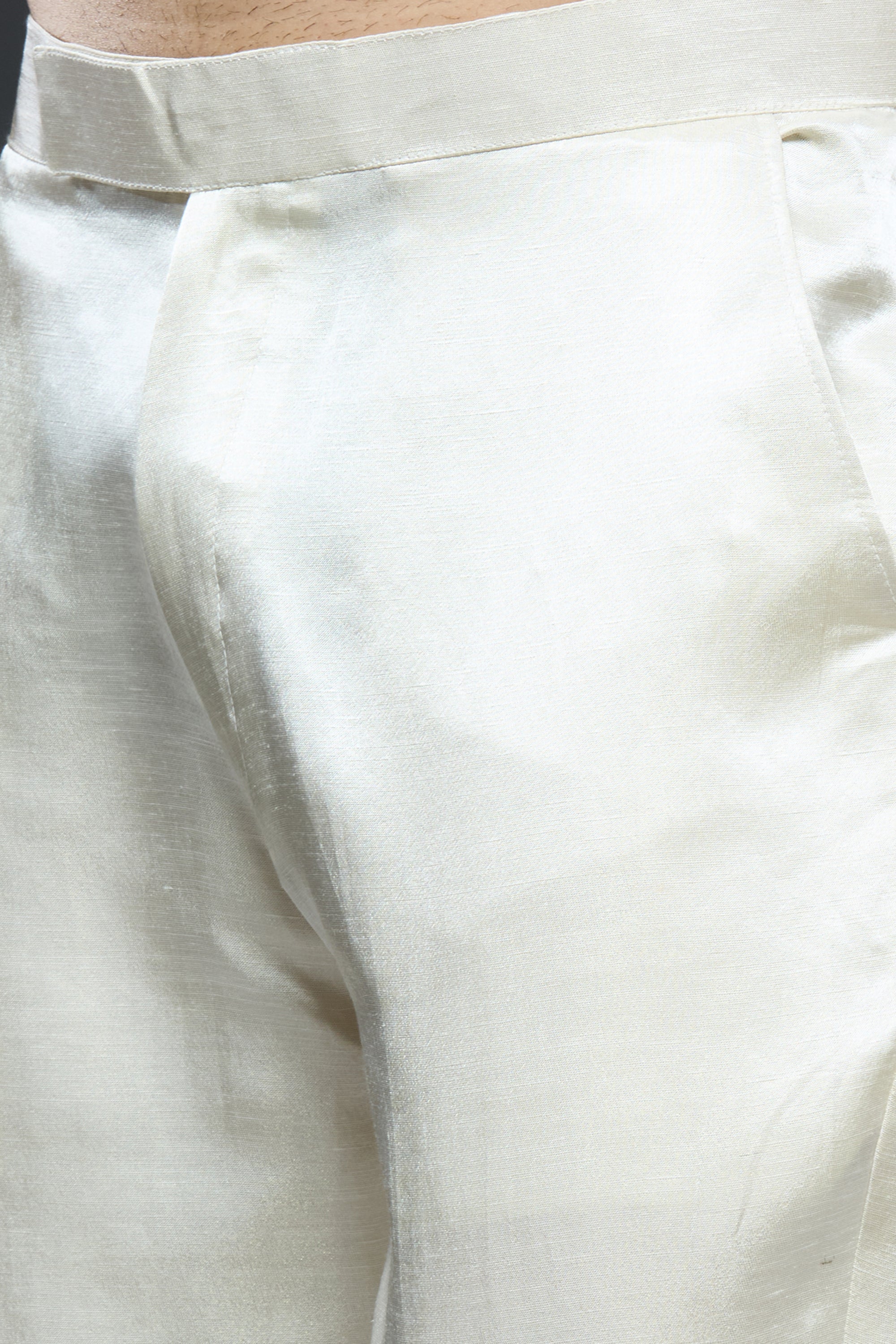 Yellow Linen Tissue Vest Set