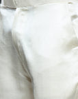 Yellow Linen Tissue Vest Set