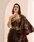 ZOR Jacket and Gown Set - ladies indian outfits