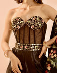 ZOR Jacket and Gown Set - ladies indian outfits
