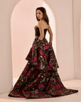 ZOR Jacket and Gown Set - ladies indian outfits