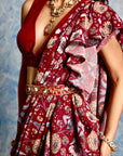 NITARA Ruffle Saree - sari indian outfit