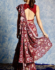 NITARA Ruffle Saree - sari indian outfit