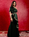 SEHER Cape and Pant Set - indian fashion clothes
