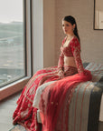Raspberry Pink Lehenga Set
