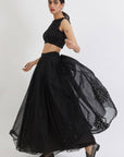 Reet Lehenga Set - black lehenga Australia