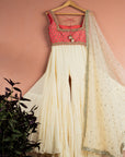 Ivory Rose Radiance Sharara Set - sharara set Canada