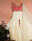 Ivory Rose Radiance Sharara Set - sharara set Canada