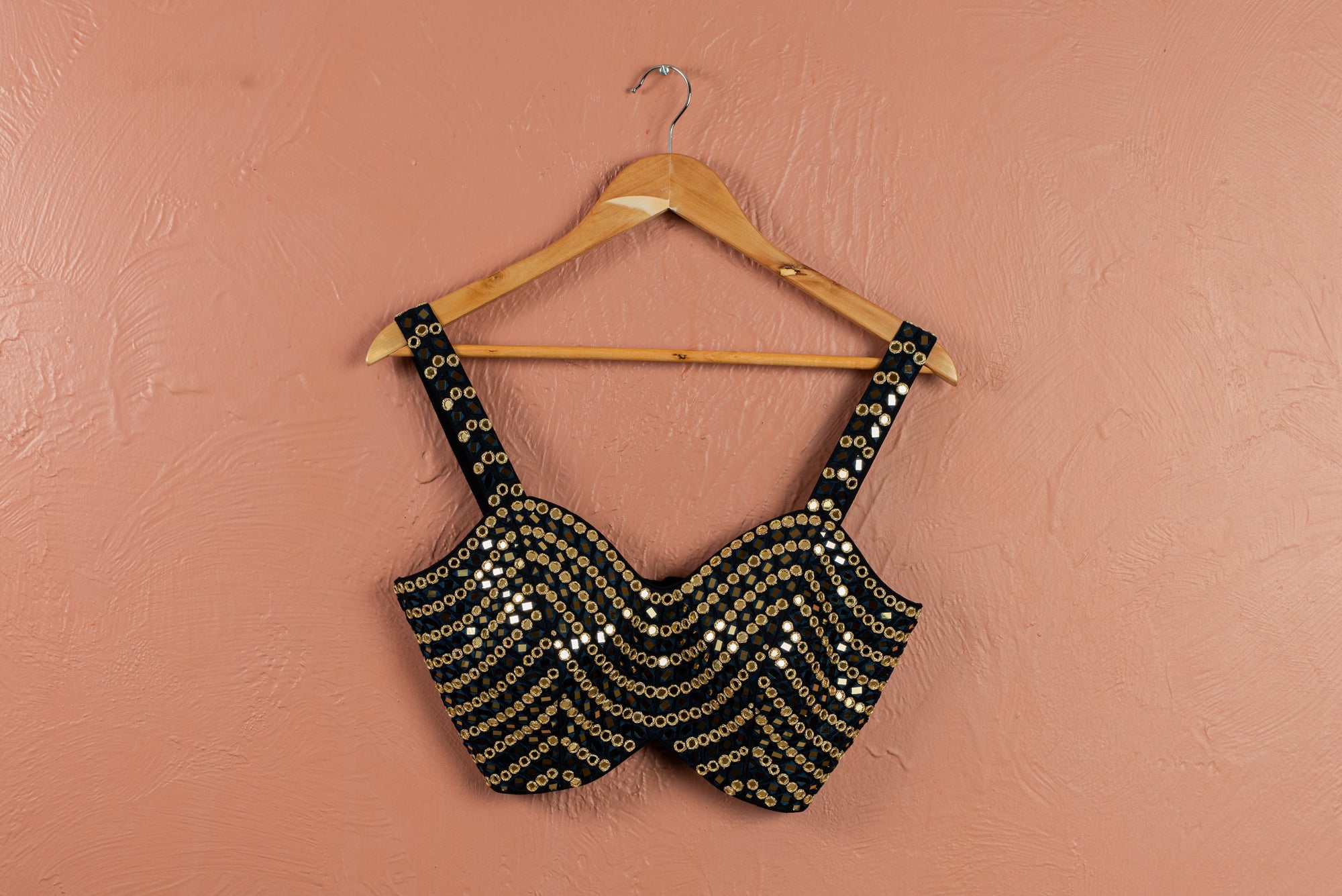 Ivory Midnight Blue Majesty Sharara Set - sharara set Sydney