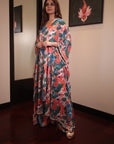 Floral Fiesta Kaftan Co-Ord Set - indian attire for ladies USA