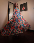 Floral Fiesta Kaftan Co-Ord Set - indian attire for ladies USA