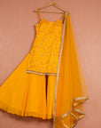 Mango Yellow Sharara Set - india dress for ladies