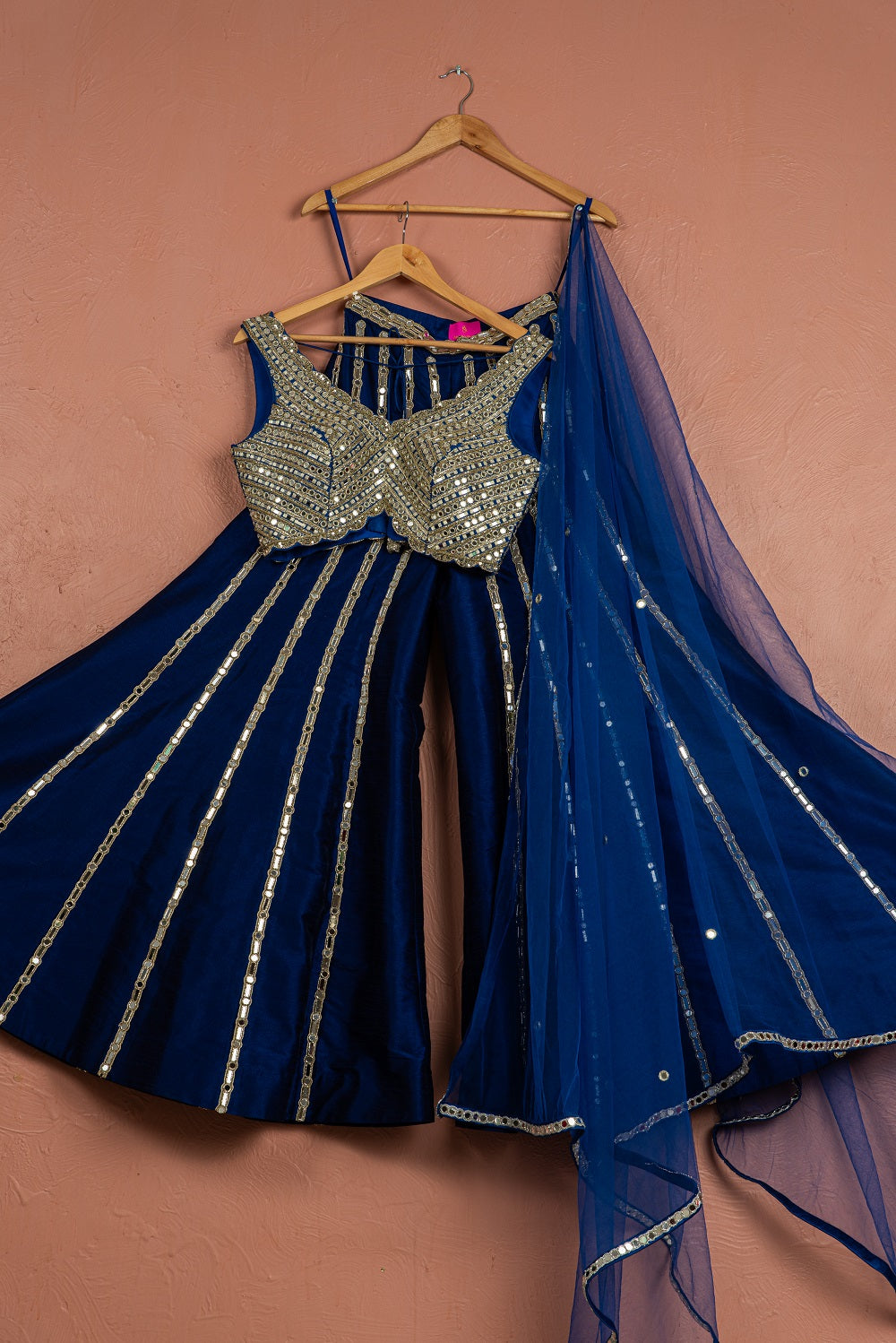 Azure Blue Sharara Set - indian outfits for women