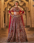 Siam-e-Shaahi Lehenga Set
