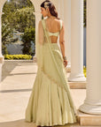Soft Sage Saree