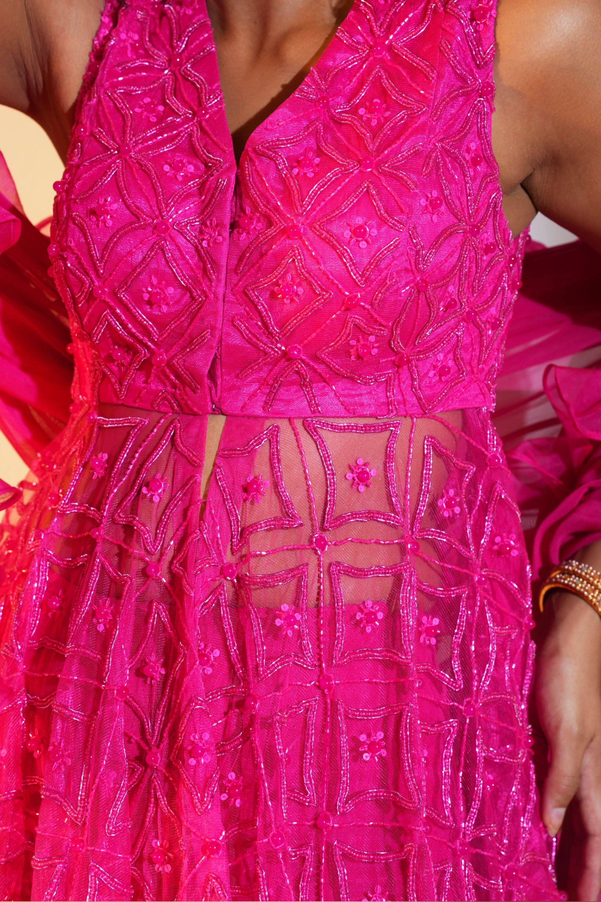 TAHISHA Kurta and Sharara Set - pink dress New Zealand