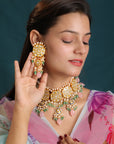 Traditional Indian Pastel Shade Necklace Set