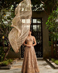Tuscan Beige Lehenga Set