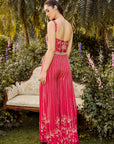 Vibrant Hot Pink Pant Set