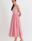 Aaina anarkali with Organza Gulabh Dupatta