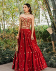 Aarzo Corset Lehenga Set - Lehenga New Zealand
