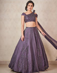 Ash Grey Lehenga